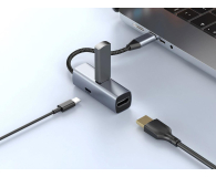 Mobile Origin 3in1 CompactHub HB1 - USB-A, USB-C, HDMI, USB-C Cable - 1537888 - zdjęcie 4